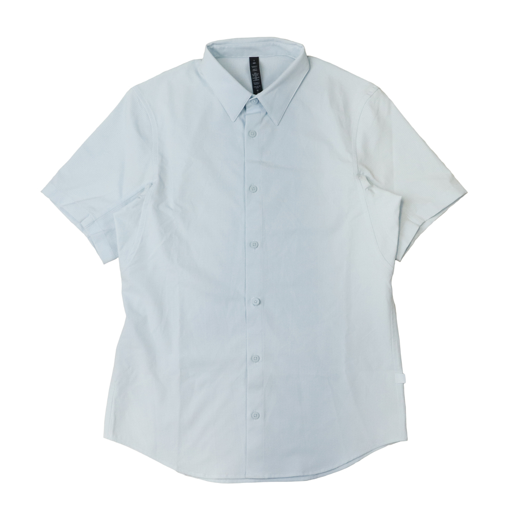 Lululemon Light Blue SS Button Up Size S
